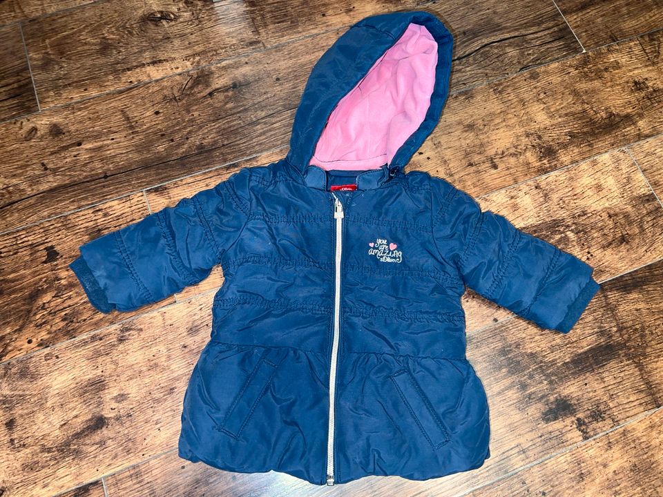 S. Oliver Wintermantel Winterjacke Jacke Baby Gr. 68 Babyjacke in Schwalbach