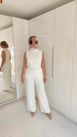 Jumpsuit weiß Gr. 42 Bayern - Aschaffenburg Vorschau