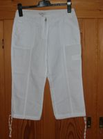 Capri Hose S.Oliver Gr.36 weiß Hessen - Wetzlar Vorschau