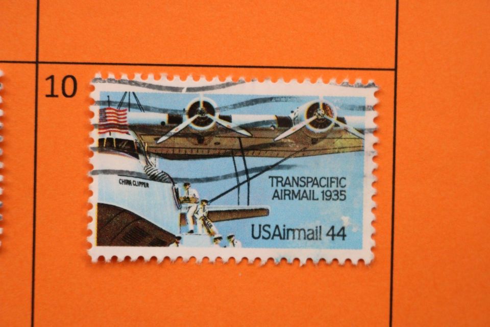 Briefmarken: US AirMail ab 10Cent pro Marke in Vohburg an der Donau