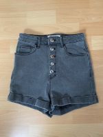 Graue Damen Jeans Shorts mit Knopfleiste von Tally Weijl, Gr. XS Schleswig-Holstein - Sankt Margarethen Vorschau