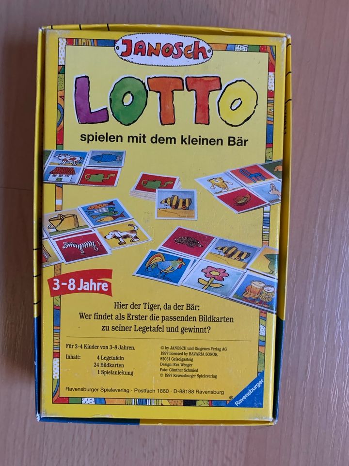 Ravensburger Lotto Spiel, Janosch, Tigerente in Lehrte