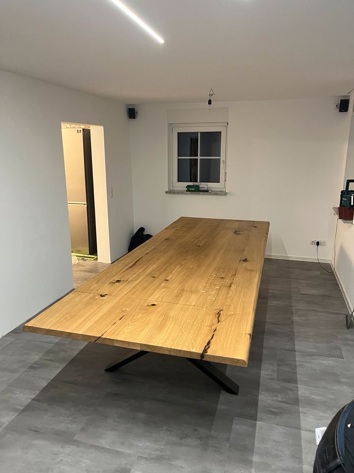 Esstisch Tisch Schreibtisch Holztisch Massiv-Holz in Hermsdorf