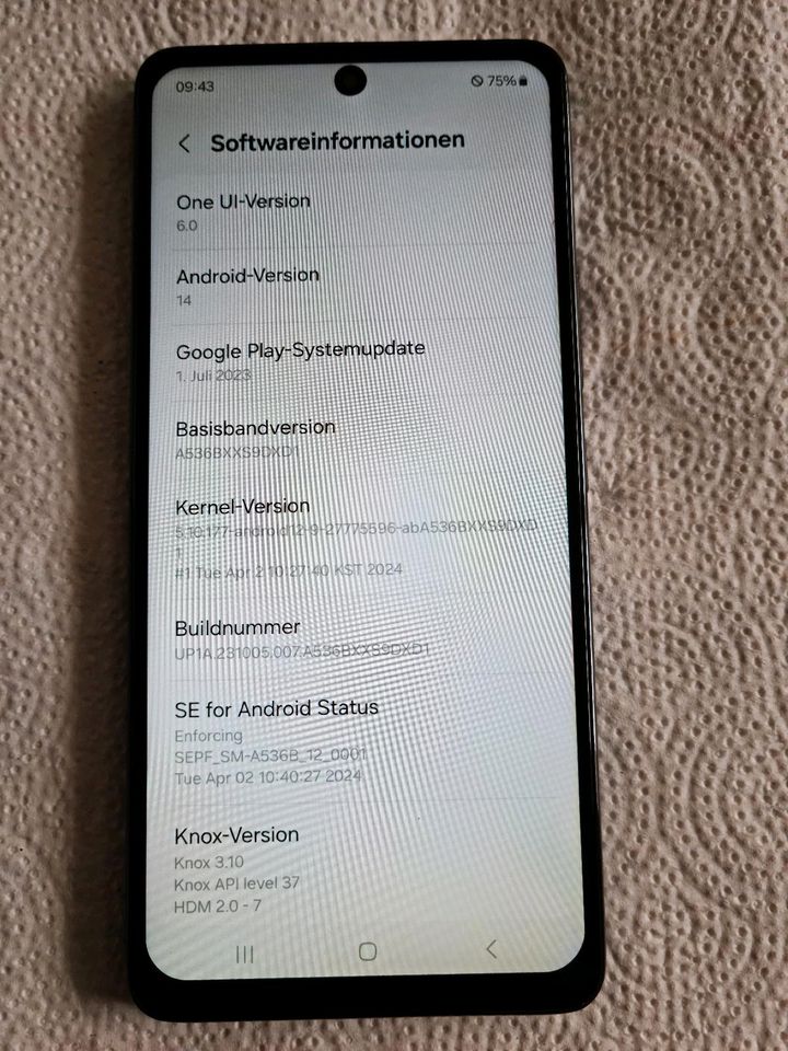 Samsung Galaxy A53 5G SM-A536B/DS.Neues Display Ohne Simlock. in Landshut