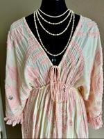 Boho Sommer Kleid ital.Gr.Frei von 36-44 mit Perlen( Neu) Bayern - Geldersheim Vorschau