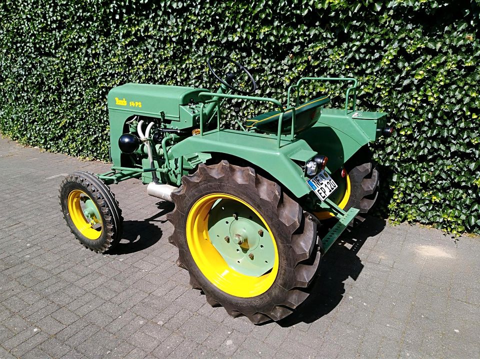 Traktor, Trecker: Bautz AS 120 D   Baujahr: 1956 restauriert in Tönisvorst