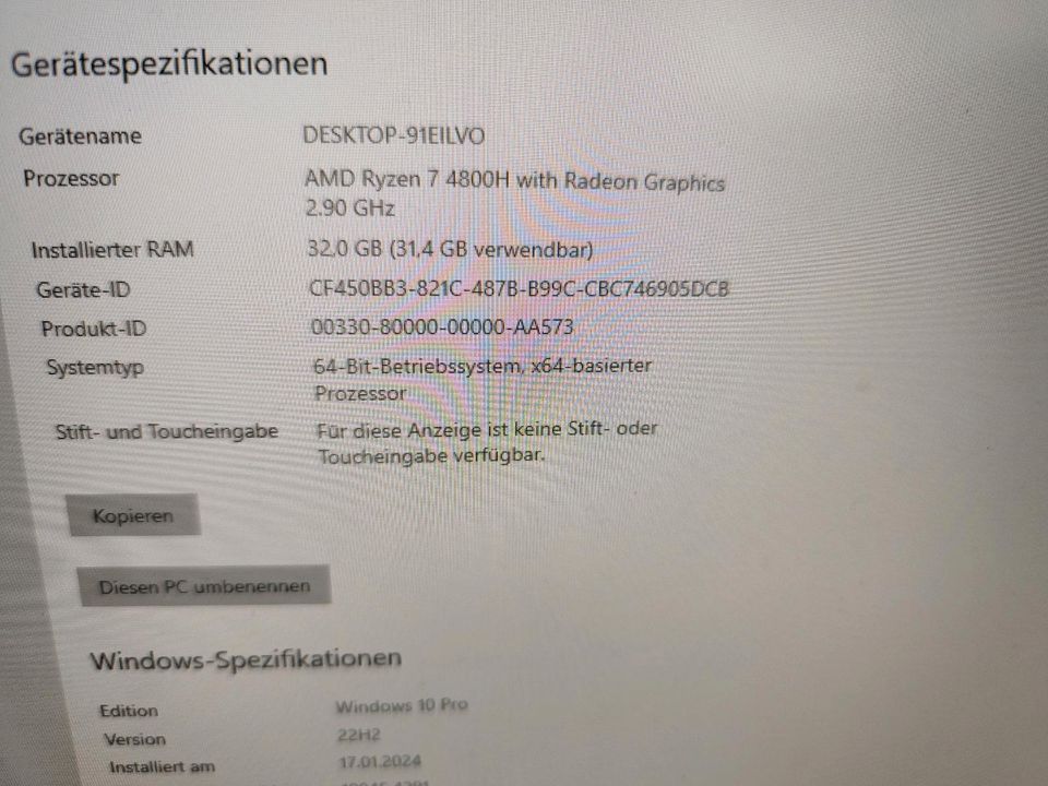 HP Omen Gamer Laptop in Köln