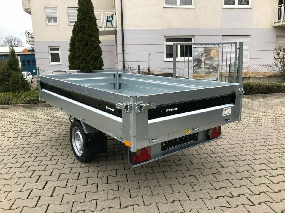 PKW Anhänger Neu Brenderup Rückwärtskipper 1.500KG 260x140x34 in Dresden