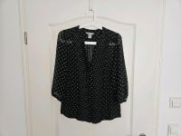 Damen Bluse / schwarz gemustert / transparent / H&M / Gr.36 Baden-Württemberg - Friesenheim Vorschau