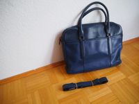 Blaue Laptoptasche Aktentasche aus hochwertigem Saffianleder Nürnberg (Mittelfr) - Nordstadt Vorschau