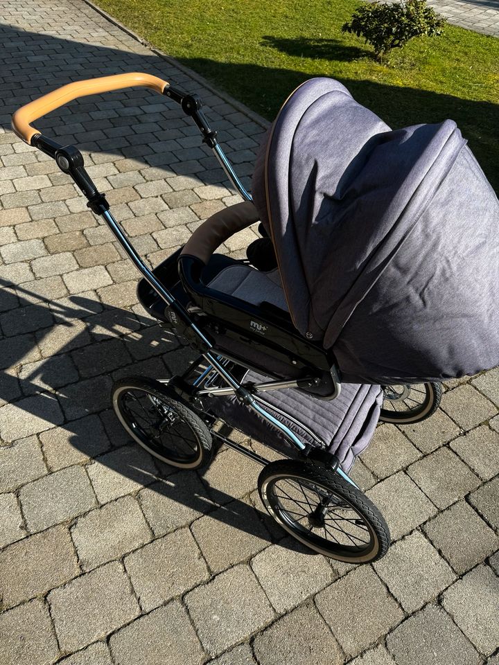 Verkaufe My Junior Kinderwagen Sienna inkl.Babyschale + Isofix in Dietersburg
