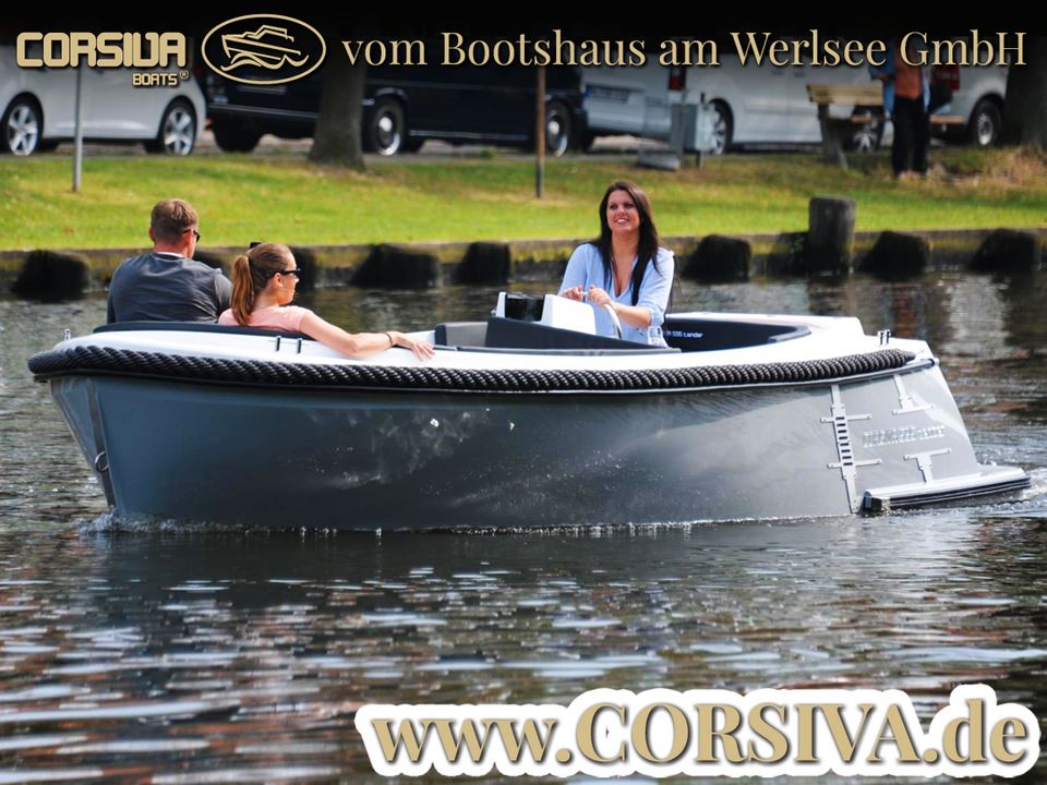 CORSIVA 595 TENDER: Klassische Eleganz, Motorboot in Grünheide (Mark)