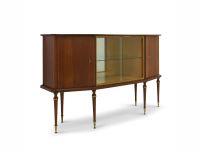 Mid-Century Vitrine Sideboard restauriert Anrichte Retro Art Déco H-0444 Nordrhein-Westfalen - Lüdinghausen Vorschau