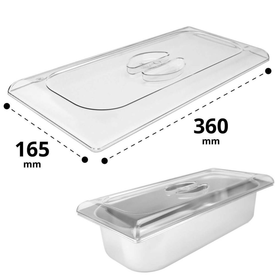 Eisbehälter Eisdiele Plastik Polycarbonat und Deckel NEU in Külsheim