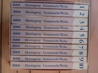 Hemingway Gesammelte Werke 10 Bände in Schuber Münster (Westfalen) - Centrum Vorschau
