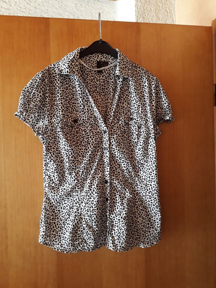 Damen Sommer Bluse mit kurzem Arm H&M Gr. 38 in Sulzbach (Saar)