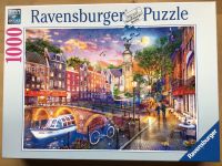1000 Teile Puzzle „Sonnenuntergang über Amsterdam“ von Hessen - Rödermark Vorschau