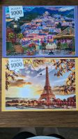 1000 Teile Puzzle Paris und Amalfiküste Bayern - Rödental Vorschau