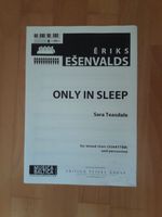 Sara Teasdale Only in Sleep Noten Bonn - Endenich Vorschau