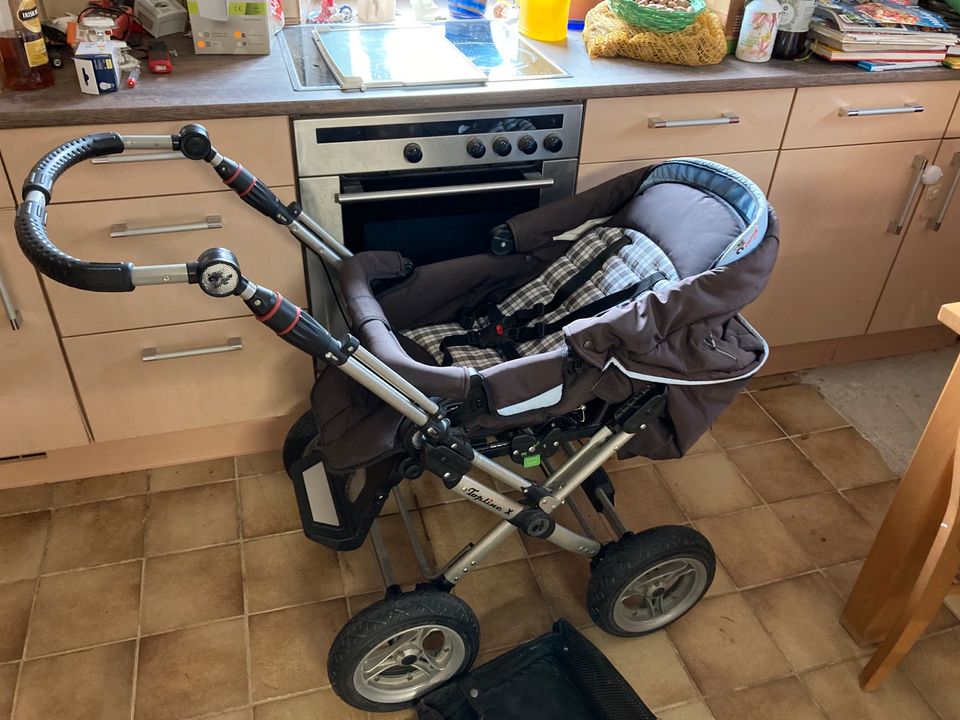 Kinderwagen Hartan Topline X in Zeilarn