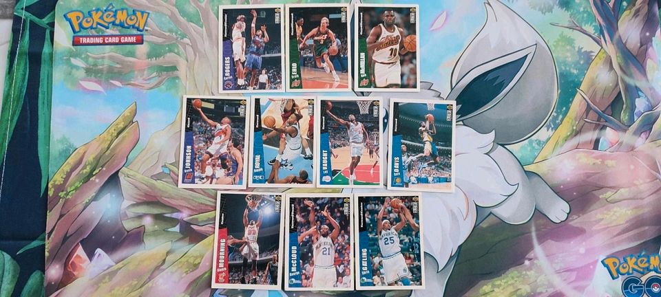 Teil1 NBA 740 Karten u. a. Michael Jordan Fleer/Upper Deck in Sontheim