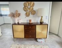 Sideboard Kommode gold und Holz Niedersachsen - Wolfsburg Vorschau