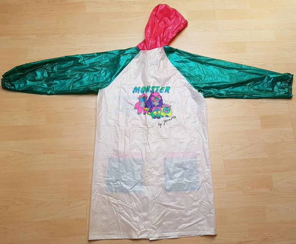 Jeantex PVC Kinder Regenmantel Regencape Regenjacke Gr.140 Rare! in Fürstenfeldbruck