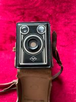 Agfa Box Kamera Fotoapparat mit Original-Ledertasche Vintage Parchim - Landkreis - Lübz Vorschau