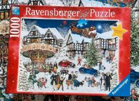 Ravensburger Puzzle 1000 Teile Verschneites Dorf Weihnacht Rheinland-Pfalz - Koblenz Vorschau