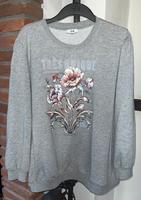 C&A Pullover Sweatshirt Gr. 50/5XL Grau Blumen C+A Vintage Nordrhein-Westfalen - Wülfrath Vorschau