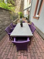 6 x Designer Gartenstühle in lila Frankfurt am Main - Ostend Vorschau