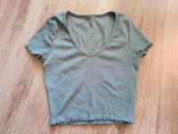 Pull&Bear Crop Top Shirt seegrün 34 XS neu Bremen - Huchting Vorschau