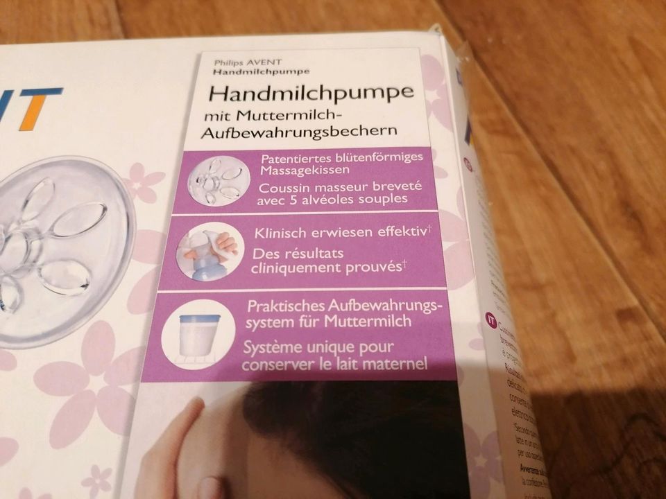 Handmilchpumpe Philips avent in Wilkau-Haßlau