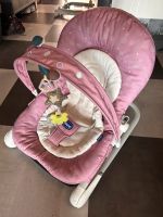 Chicco Babywippe Wippe mit Spielbogen weiß/rosa Nordrhein-Westfalen - Düren Vorschau