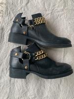 Zara Basic Ankle Boots, Stiefeletten mit Ketten Gr. 40 Schleswig-Holstein - Kiel Vorschau