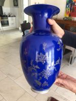 wunderschöne ca. 100 J. alte Vase von Reichenbach (kobaltblau) Berlin - Spandau Vorschau