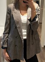 Karierter oversize Blazer Zara Düsseldorf - Flingern Nord Vorschau
