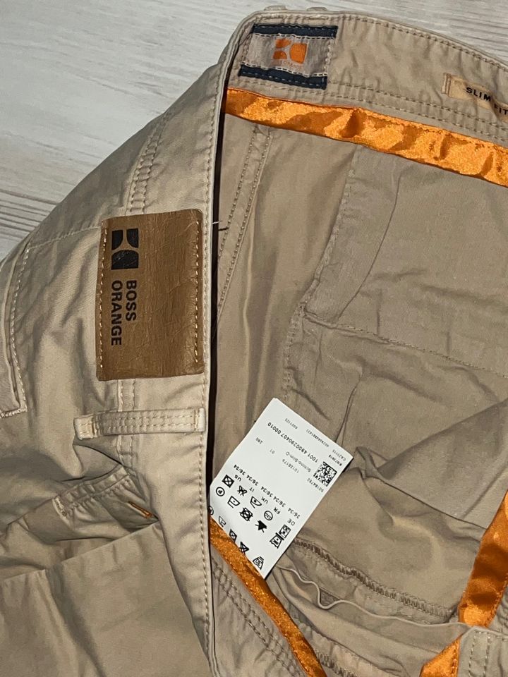 Hugo Boss Orange edle Chino W36 L34 Beige TOP NP.:129,- € in Berlin