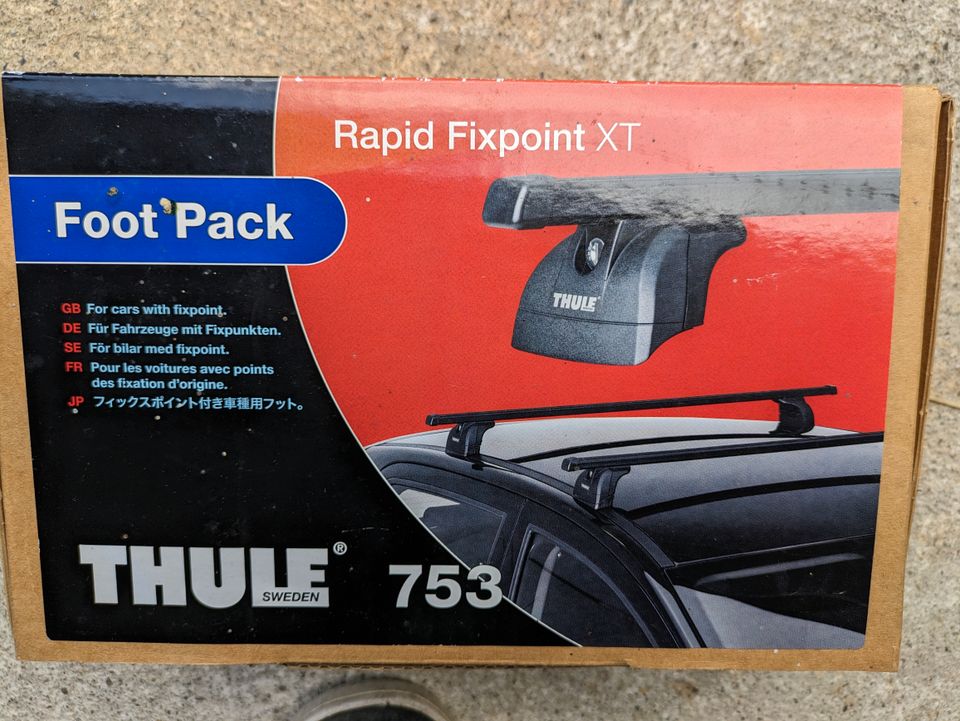 Thule Rapid Fixpoint XT Kit3069,Fuß 753,Bar 108cm,Mazda 2 DE,Ford in Westendorf b Kaufbeuren