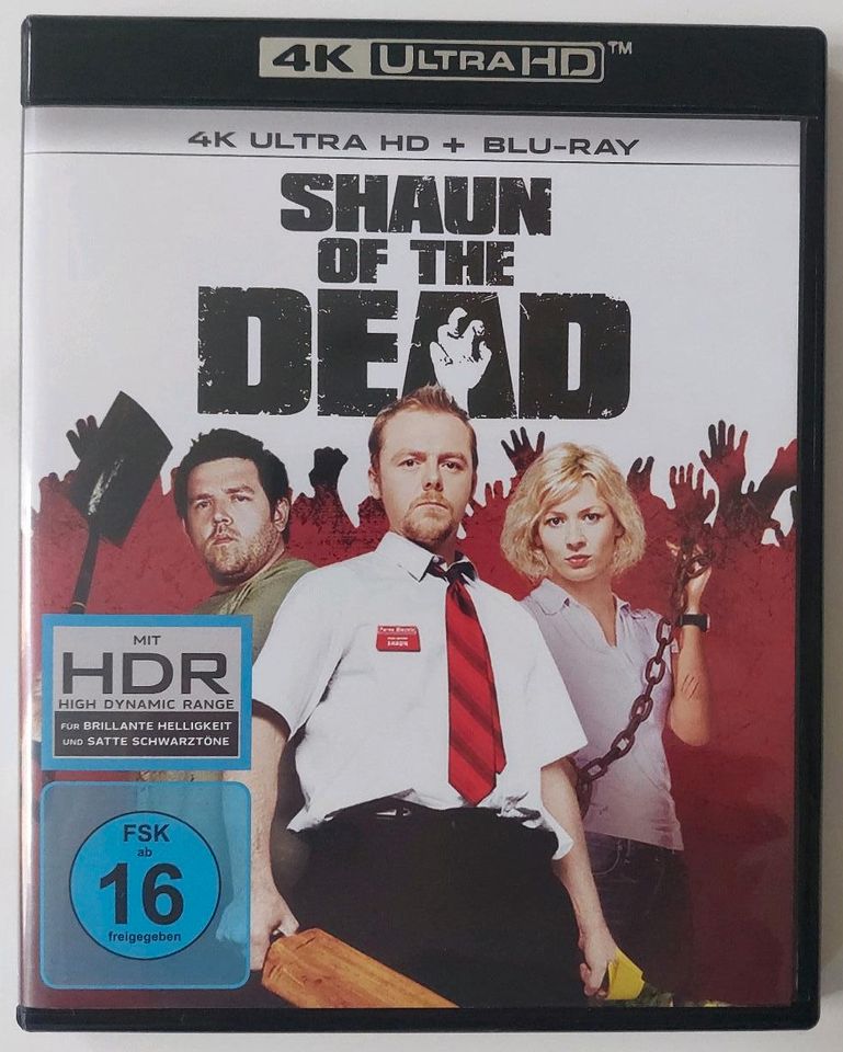 Shaun of the Dead 4k UHD + Blu-ray in Hannover