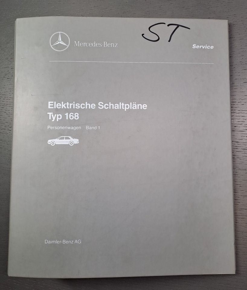 Mercedes-Benz Elektrische Schaltpläne Typ 168 Band 1 in Alfeld (Leine)