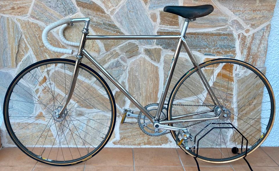 55cm Vintage Torpado Bahnrad - Campagnolo Record Pista in Osterspai