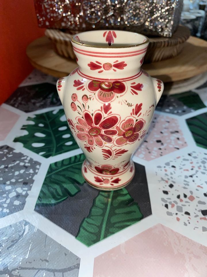 • Delft Rood Regina Vase Rund - Holland Porzellan in Frankfurt am Main