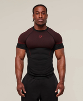 GYMSHARK ONYX 5.0 BLACK/CARMIN RED L Baden-Württemberg - Offenburg Vorschau