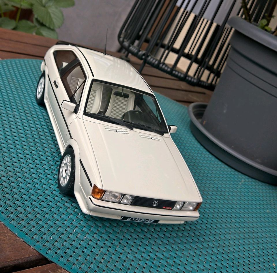 Volkswagen Scirocco 1:18 MK2 16v Scala Weiss VW White Cat in Berlin