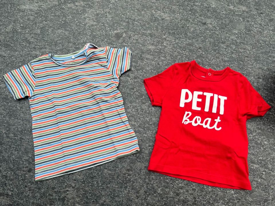 T-Shirt Paket (Name It, Levis, Petit Bateau) Größe 86 in Neuss