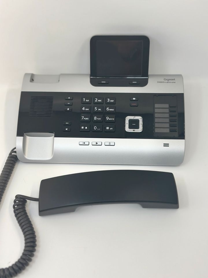 Gigaset DX800A Telefon, AB, Dect Basisstation, analog, ISDN, VoIP in Hof (Saale)