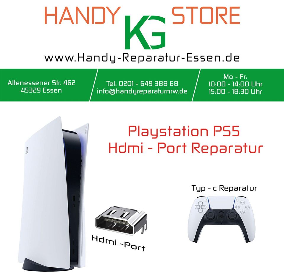Spielkonsole defekt? Playstation Ps4 Ps5 Switch Xbox in Essen