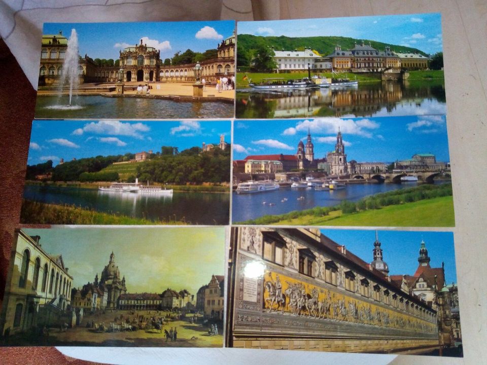 9 Postkarten von Dresden 23 x 12 cm in Fulda