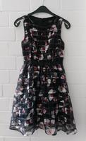 Cocktailkleid, Kleid, schwarz gemustert, Gr. 36, C&A Niedersachsen - Bissendorf Vorschau